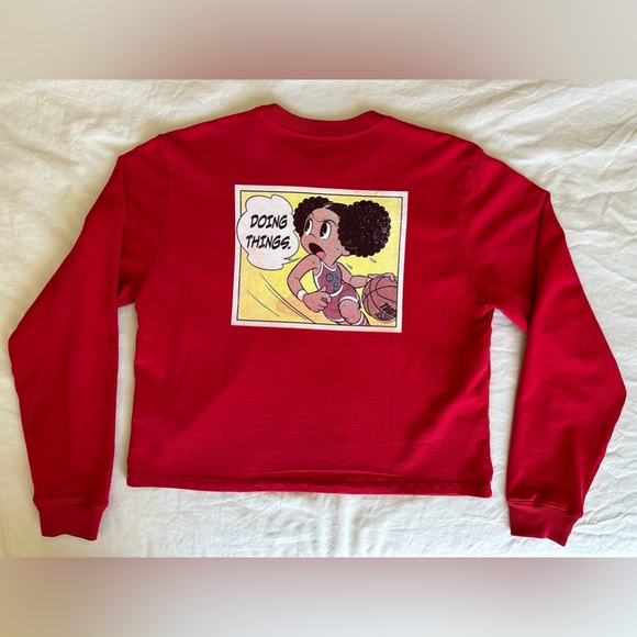NWOT Outdoor Voices & Akira Yonekawa Sweatshirt Small - Picture 2 of 5